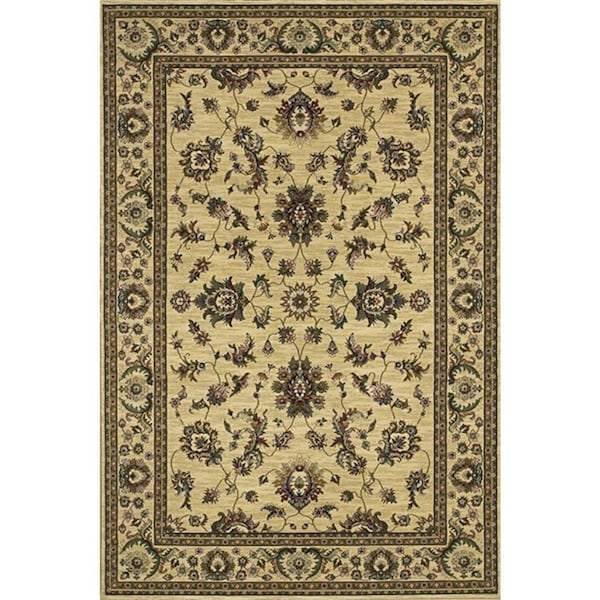 Sphinx By Oriental Weavers Area Rugs, Ariana 311I3 8' Square Square - Ivory/ Green-Polypropylene A311I3240240SQ - main